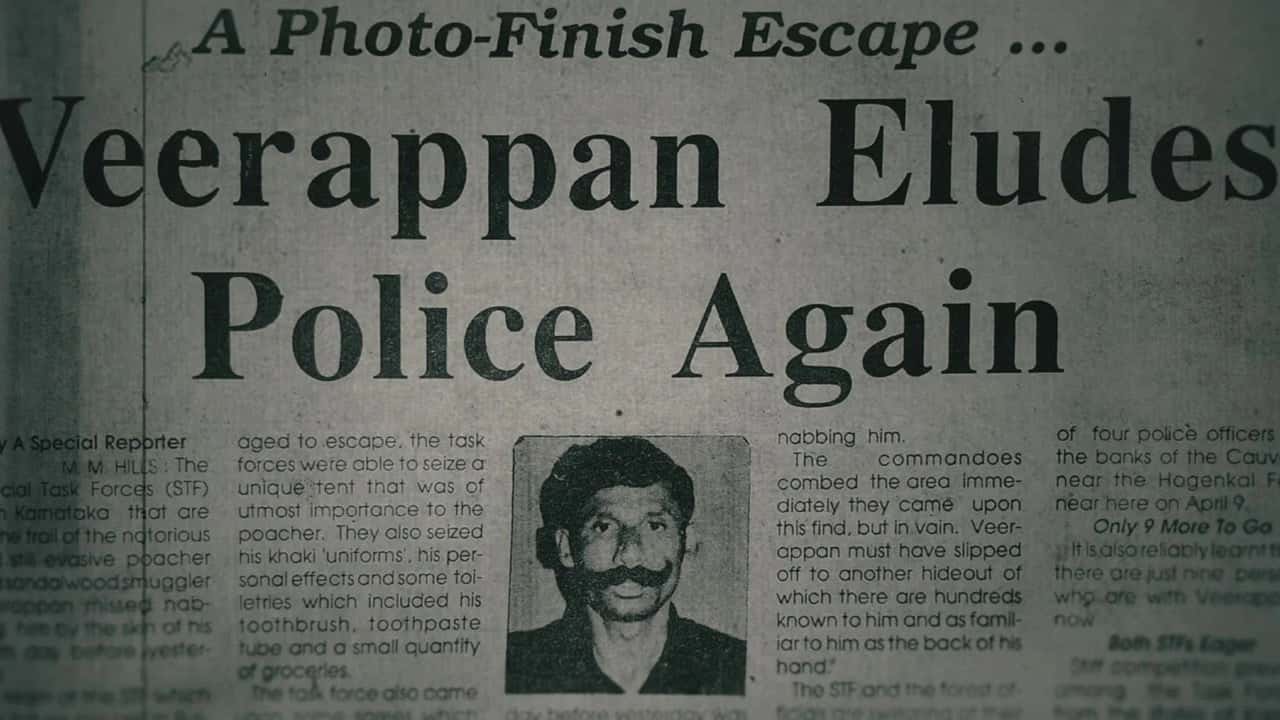 The Hunt for Veerappan 1. Sezon 1. Bölüm kapak