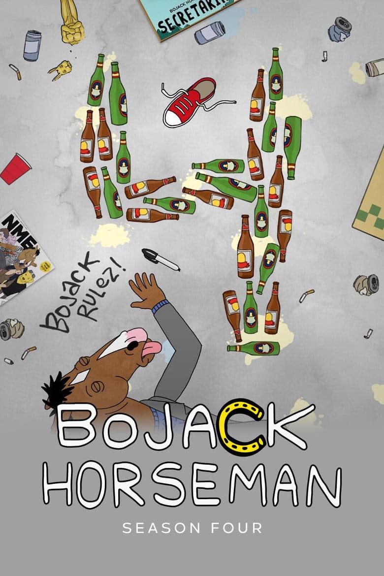 BoJack Horseman 4. Sezon Posteri