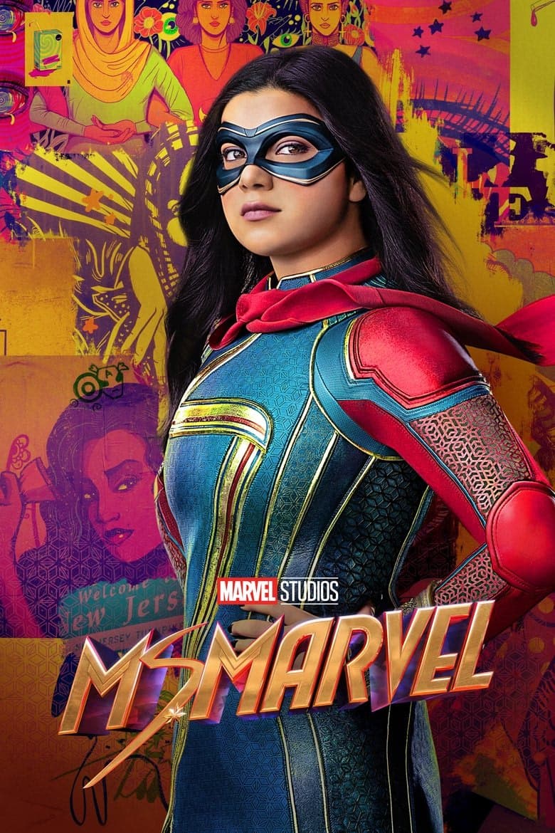 Ms. Marvel 1. Sezon Posteri