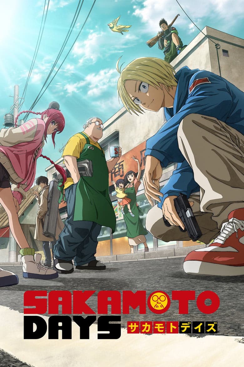 Sakamoto Days 1. Sezon Posteri