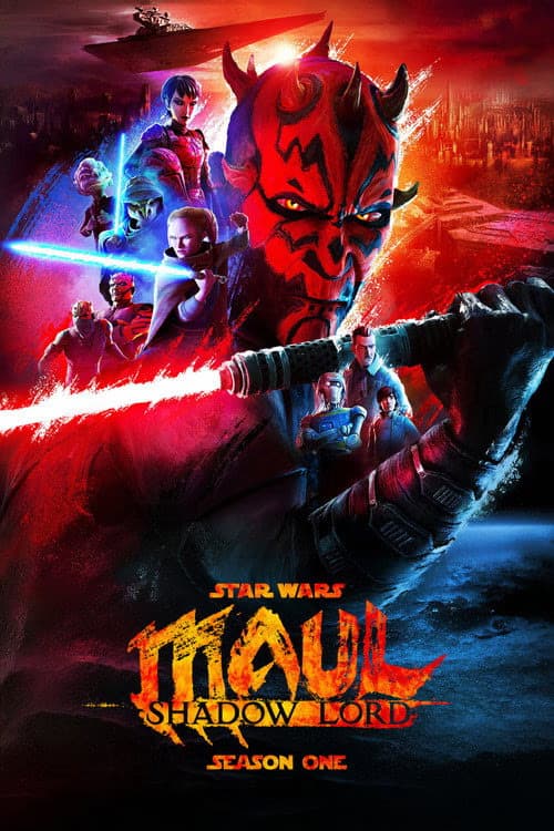 Star Wars: Maul - Shadow Lord 1. Sezon Posteri